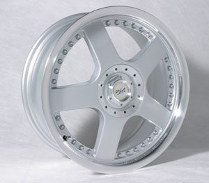 16X6.5 Starcorp Racing C5 Silver