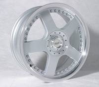 16X6.5 Starcorp Racing C5 Silver