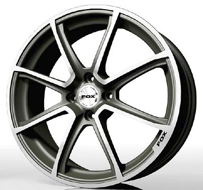 17X7.0 Fox R2 Gunmetal