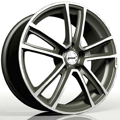 17X7.5 Fox R5 Gunmetal