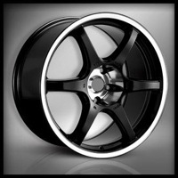 17X7.0 Lenso DC6 Black V2