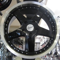 18x8.5 Starcorp Racing Impul - Black