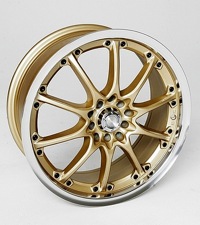 18x7.5 KSpeed Vertigo Gold