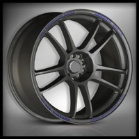 19x10 Lenso DC5 Charcoal Grey V1