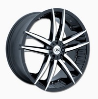 20x8.5 XHP Razor Black