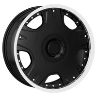 20x8.5 Dolce DC-12 Black