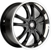 24x9.5 Jaagruti J-72 Black